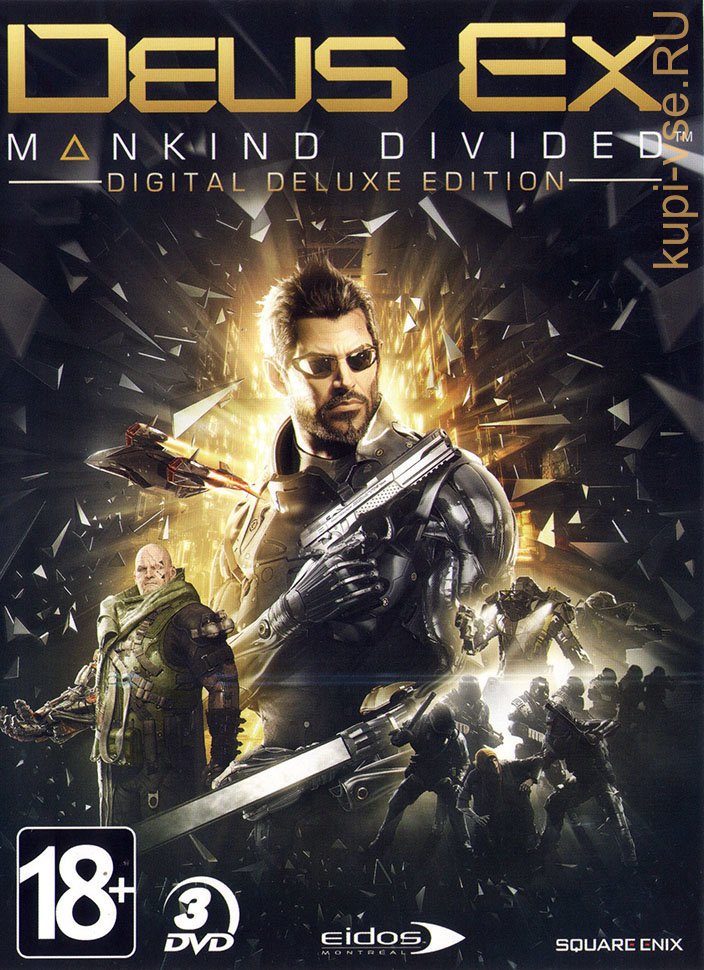 Deus Ex: Mankind Divided Digital Deluxe Edition (2016) download torrent RePack from xatab