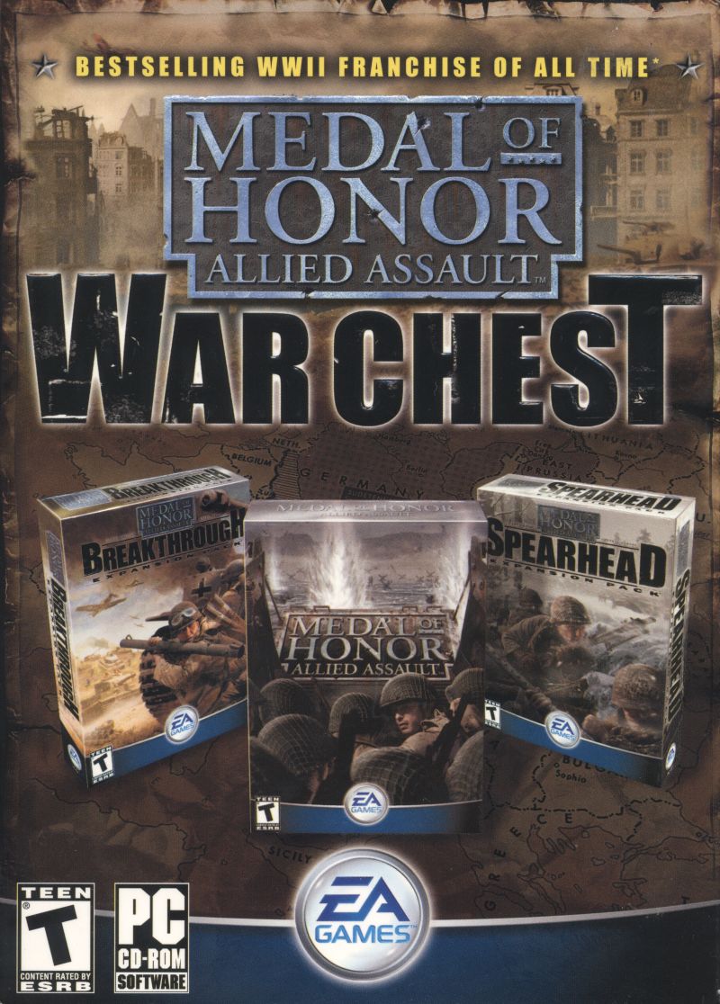 Medal of Honor (Allied Assault + Spearhead + Breakthrough) (2002-2003) download torrent 
