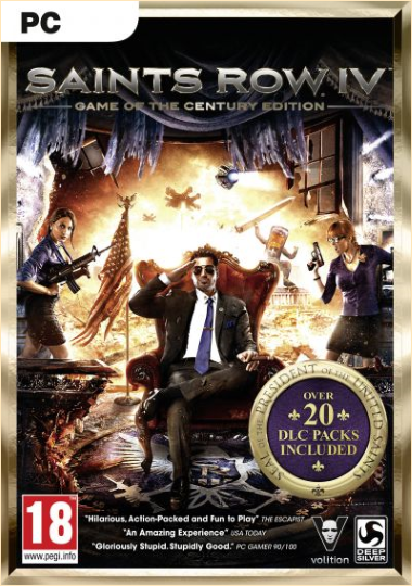 Saints Row 4: Game of the Century Edition (2014) download torrent RePack from xatab